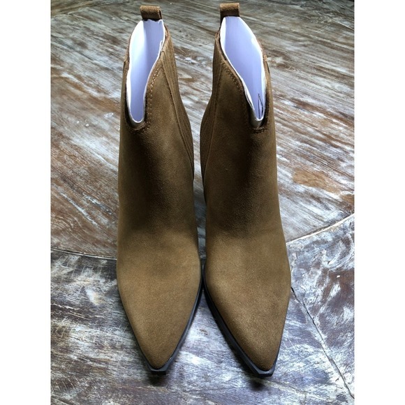 Marc Fisher Maree Bootie Brown NEW 7 US - Picture 2 of 9
